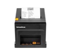 NetumScan Stampante per ricevute POS USB, stampante termica per ricevute da 80 mm con cassetto automatico per contanti, 300 mm/s, interfaccia USB, supporto Windows/Mac/Linux, stampante da cucina per