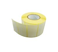Netuno 1 rotolo etichette termoadesive 50 x 30 mm anima interna 40 mm 1000 pezzi etichette adesive universali bianco per Stampante Termico logistica ufficio spedizione codice a barre cartoni