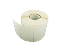 Netuno 1 rotolo etichette termoadesive 80 x 50 mm anima interna 40 mm 1000 pezzi etichette termodirette bianche adesive permanenti per tampante a Trasferimento Termico codice a barre