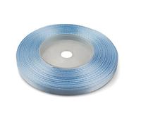 Netuno 1 x nastro di raso blu cielo 6 mm x 32 m rotoli di nastro di raso decorativo nastro di raso per confezioni regalo fai da te matrimonio compleanno artigianato fai da te