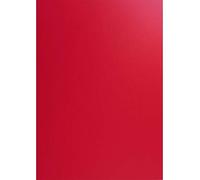 Netuno 10 cartoncini colorati effetto gomma rosso formato A5 14,8 x 21 cm 330g Plike Red cartoncino elegante vellutato morbido plastic-like per lavori creativi partecipazioni inviti copertine menu