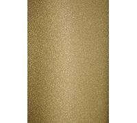 Netuno 10 fogli carta colorata glitterata autoadesiva oro formato A4 21 x 29,7 cm 150g Aster Glitter carta glitter decorativa lucida per bricolage fai da te scrapbooking progetti creativi decorazioni