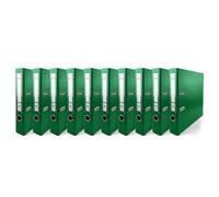 Netuno 10 raccoglitori A4 verde a 2 anelli A4 dorso 5 cm raccoglitori A4 per ufficio scuola archivio faldoni portadocumenti