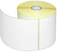 Netuno 10 rotoli etichette termoadesive 100 x 150 mm anima interna 25 mm 5000 pezzi etichette adesive universali bianche per stampare su stampanti termiche per logistica spedizione codice a barre