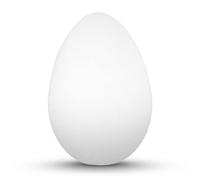 Netuno 10 Uova polistirolo 10 cm Uova Bianche in polistirolo per Decorare colorare decoupage Paillettes Uova di Pasqua Uova Decorative Decorazione Pasquale Uova finte per Pasqua addobbi pasquali casa