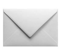 Netuno 100 buste da lettera bianche C5 16,2x22,9 cm festose e delicate | 120 gr Prisma Bianco · carta martellata con struttura · per biglietti d'auguri di Natale e compleanno