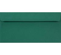 Netuno 100 buste da lettere colorate DL americane verde scuro formato 220x 110 mm 90 g Burano English Green buste per lettera eleganti buste colorate buste lettere natalizie Christmas envelopes green