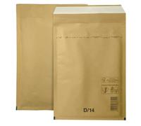 Netuno 100 buste imbottite D4, 20 x 27,5 cm, con chiusura adesiva, colore | Buste imbottite grandi antistrappo in carta kraft, per libri, documenti, vestiti, scarpe, CD ed elettronica
