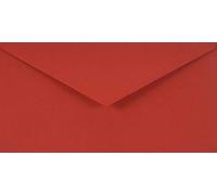 Netuno 100 buste lettera colorate DL americane rosso formato 220 x 110 mm 115 g Sirio Color Lampone buste lettere rosse eleganti per biglietti partecipazioni inviti matrimonio Natale red envelope