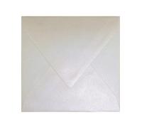 Netuno 100 buste lettera perlate quadrate creme 15,5 x 15,5 cm 110g Sirio Pearl Oyster Shell buste colorate carta perlescente partecipazioni biglietti auguri