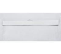 Netuno 100 buste lettera trasparenti bianche lunghe DL 11 x 22 cm 110g Golden Star buste eleganti traslucide per matrimonio battesimo compleanno anniversario biglietti auguri