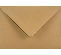 Netuno 100 buste lettere colorate marrone chiaro buste formato B6 12,5 x 17,5 cm 115g Sirio Color Bruno buste eleganti carta colorata per inviti partecipazioni biglietti compleanno matrimonio Natale