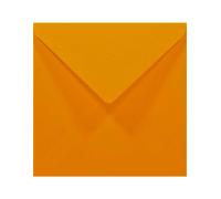 Netuno 100 buste lettere colorate quadrate arancione pastello 140 x 140 mm Rainbow 80g buste compleanno matrimonio comunione buste per inviti partecipazioni biglietti auguri