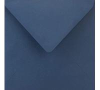 Netuno 100 buste lettere colorate quadrate blu 153 x 153 mm 115g Sirio Color Blu buste per lettere decorative per inviti matrimonio compleanno battesimo biglietti di auguri invito