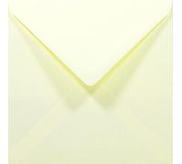 Netuno 100 buste lettere colorate quadrate crema 140 x 140 mm Rainbow 80g buste per lettere decorative per inviti matrimonio compleanno battesimo biglietti di auguri invito