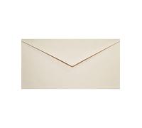 Netuno 100 buste lettere lunghe crema scuro formato DL 110 x 220 mm 120g Keaykolour Biscuit buste da lettera ecologiche buste colorate americane per partecipazioni inviti battesimo compleanno