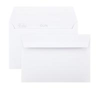 Netuno 100 buste per lettere bianche formato C6 114 x 162 mm 120g Olin White buste bianche da lettera eleganti per inviti partecipazioni buste biglietti auguri Natale Pasqua matrimonio compleanno