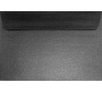 Netuno 100 buste per lettere perlate nero formato C5 16,2 x 22,9 cm 125g Sirio Pearl Coal Mine buste eleganti perlescenti per biglietti auguri partecipazioni inviti matrimonio compleanno