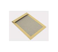 Netuno 100 buste per spedizioni marroni C4 229×324 mm 400 g busta grande con retro in cartone grigio buste di spedizione con aletta diritta adesiva con nastro staccabile sul retro in cartone