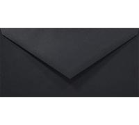 Netuno 1000 buste da lettera colorate lunghe buste nero carta colorata formato DL 110 x 220 mm Rainbow 80g buste americane con lembo a punta