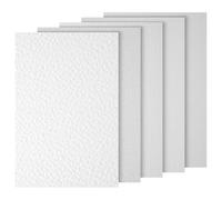 Netuno 100x cartoncino goffrato bianco formato A4 21 x 29,7 cm 246g carta strutturata goffrata per biglietti visita auguri partecipazioni inviti matrimonio compleanno carta textured