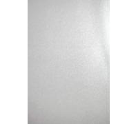 Netuno 100x cartoncino perlato bianco paillettes formato A4 21 x 29,7 cm 250g Aster Metallic White Sequins carta colorata perlescente per decorazioni lavoretti bricolage inviti partecipazioni