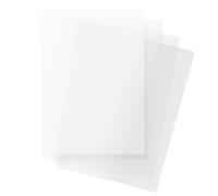 Netuno 10x carta lucida trasparente bianca A4 210x 297 mm 90g carta trasparente per stampante scuola carta traslucida stampabile da disegno per modellismo artisti disegno grafica copia calligrafia