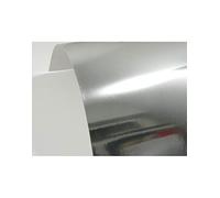 Netuno 10x cartoncino lucido a specchio argento formato A4 21 x 29,7 cm 225g Mirror Silver carta lucida metallizzata effetto specchio per lavoretti etichette Biglietti Inviti scrapbooking