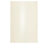 Netuno 10x cartoncino perlato crema formato A5 14,8 x 21 cm 300g Aster Metallic Cream carta perlata cartoncino perlescente elegante per biglietti bomboniere matrimonio inviti partecipazione