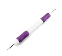 Netuno 1x Ago Quilling Doppia Punta 14 cm Strumento di Precisione in Acciaio Inossidabile con Impugnatura Antiscivolo per Quilling Scrapbooking Biglietti Fai da Te Creativi