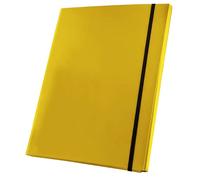 Netuno 1x cartellina portadocumenti giallo formato A4 dorso 20 mm con elastico cartella porta documenti cartone polypropylene