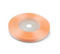 Netuno 1x rotolo nastro pesca 6 mm x 32 m nastro raso nastro decorativo satin per feste matrimonio compleanno Natale prima comunione battesimo bomboniere nastrino marrone satin ribbon