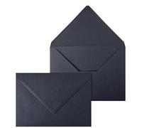 Netuno 20 buste da lettera grandi colorate blu scuro formato C5 16,2 x 22,9 cm 115g buste grandi eleganti carta colorata per partecipazioni biglietti inviti matrimonio compleanno Natale Pasqua