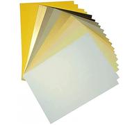 Netuno 20 fogli carta colorata Giallo formato A4 21 x 29,7 cm 120g - 360g Set Carte Creative per Fai da Te Biglietti Scrapbooking cartoncini colorati stampabili per lavoretti bricolage decorazioni