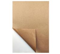 Netuno 20 fogli di carta kraft autoadesiva formato A3 29,7 x 41 cm carta adesiva stampabile marrone naturale etichette adesive Kraft
