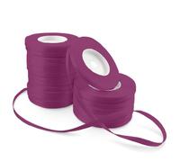 Netuno 20x rotolo nastri satinati prugna 6 mm x 32 m nastri colorati per bomboniere nastro di tessuto nastrini poliestere decorativo per bomboniere regalo matrimonio Natale compleanno battesimo
