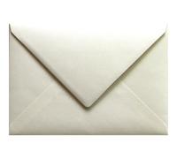 Netuno 25 buste da lettera avorio C5 16,2x22,9 cm pregiate e raffinate | 120 gr Prisma Avorio · carta martellata con struttura · per battesimo, prima comunione e cresima