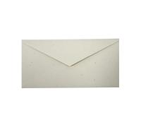 Netuno 25 buste da lettera lunghe avorio DL 22 x 11 cm 130g Flora Avorio buste formato americano carta riciclata per compleanno battesimo matrimonio comunione inviti partecipazioni biglietti auguri