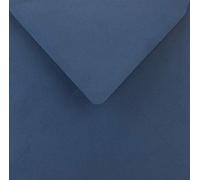 Netuno 25 buste lettere quadrate blu 15,3 x 15,3 cm 115g Sirio Color Blu buste per lettere decorative per inviti matrimonio compleanno battesimo Natale Pasqua biglietti envelope invitation