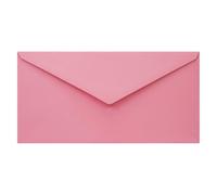 Netuno 25 buste per lettere lunghe rosa DL 110x 220 mm 110g Woodstock Rosa buste carta riciclata buste lettera americane blu per partecipazioni matrimonio inviti battesimo compleanno
