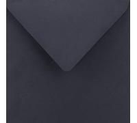 Netuno 25 buste quadrate colorate blu scuro 15,3 x 15,3 cm 115g Sirio Color Dark Blu buste lettera eleganti colorate per auguri biglietti partecipazioni inviti matrimonio compleanno Natale