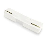 Netuno 25 fermadocumenti a striscia bianco 3,4 x 15 cm striscia perforata fermadocumenti colorata in plastica con linguetta metallica fermacarte per archiviazione strisce forate 60/80 mm