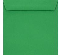 Netuno 25x busta lettera quadrata verde 155x 155 mm 90g Burano Verde Bandiera busta colorata quadrata bella per partecipazioni biglietti inviti augurii buste eleganti green envelopes