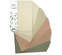 Netuno 25x cartoncini colorati formato A4 210× 297 mm 5 colori assortiti fogli colorati set di carta colorata per lavoretti bricolage fai da te carta da zucchero colori naturali