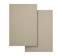 Netuno 40x cartone grigio formato A4 (20x 1 mm + 20x 2 mm) Set Cartoncino Rigido ecologico per Rilegatura libri Modellismo materiale da imballaggio Fai da Te cartone spesso packaging