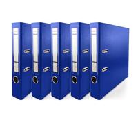 Netuno 5 raccoglitori ad anelli a4 blu registratori a leva con anelli raccoglitori carte dorso 5 cm registratori documenti grandi faldoni portadocumenti classificatori documenti per ufficio casa