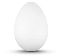 Netuno 5 Uova polistirolo 15 cm Uovo Bianco in polistirolo da Decorare colorare Decorazioni pasquali Paillettes decoupage Uova finte per lavoretti Fai da Te addobbi pasquali