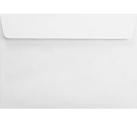 Netuno 50 busta da lettera bianca formato C5 16,2 x 22,9 cm 120g Aster Smooth White busta per matrimonio inviti battesimo compleanno partecipazioni