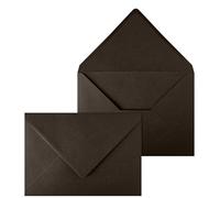 Netuno 50 buste da lettera grandi colorate marrone formato C5 16,2 x 22,9 cm 115g buste grandi eleganti carta colorata per partecipazioni biglietti inviti matrimonio compleanno Natale Pasqua