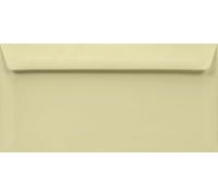 Netuno 50 buste per lettere, formato DIN Avorio, 11 x 22 cm, 120 g, con aletta dritta, con aletta umettabile, per biglietti di invito, aziende, posta commerciale
